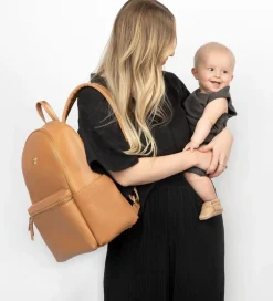 Freshly Picked Classic City Pack II Backpack Diaper Bag - Butterscotch