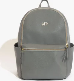 Freshly Picked Classic City Pack II Backpack Diaper Bag - Stone