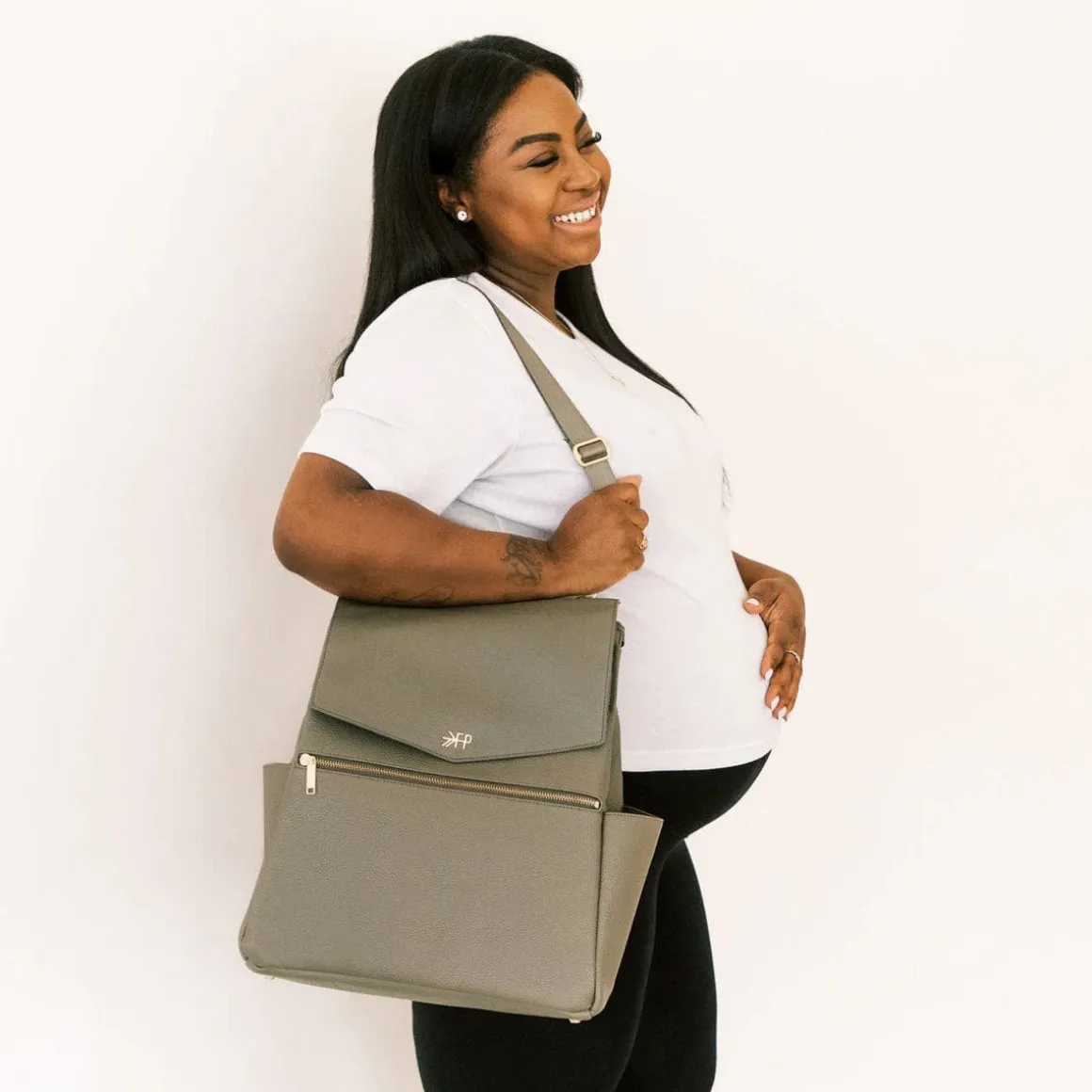 Freshly Picked Classic Diaper Bag II - Sage