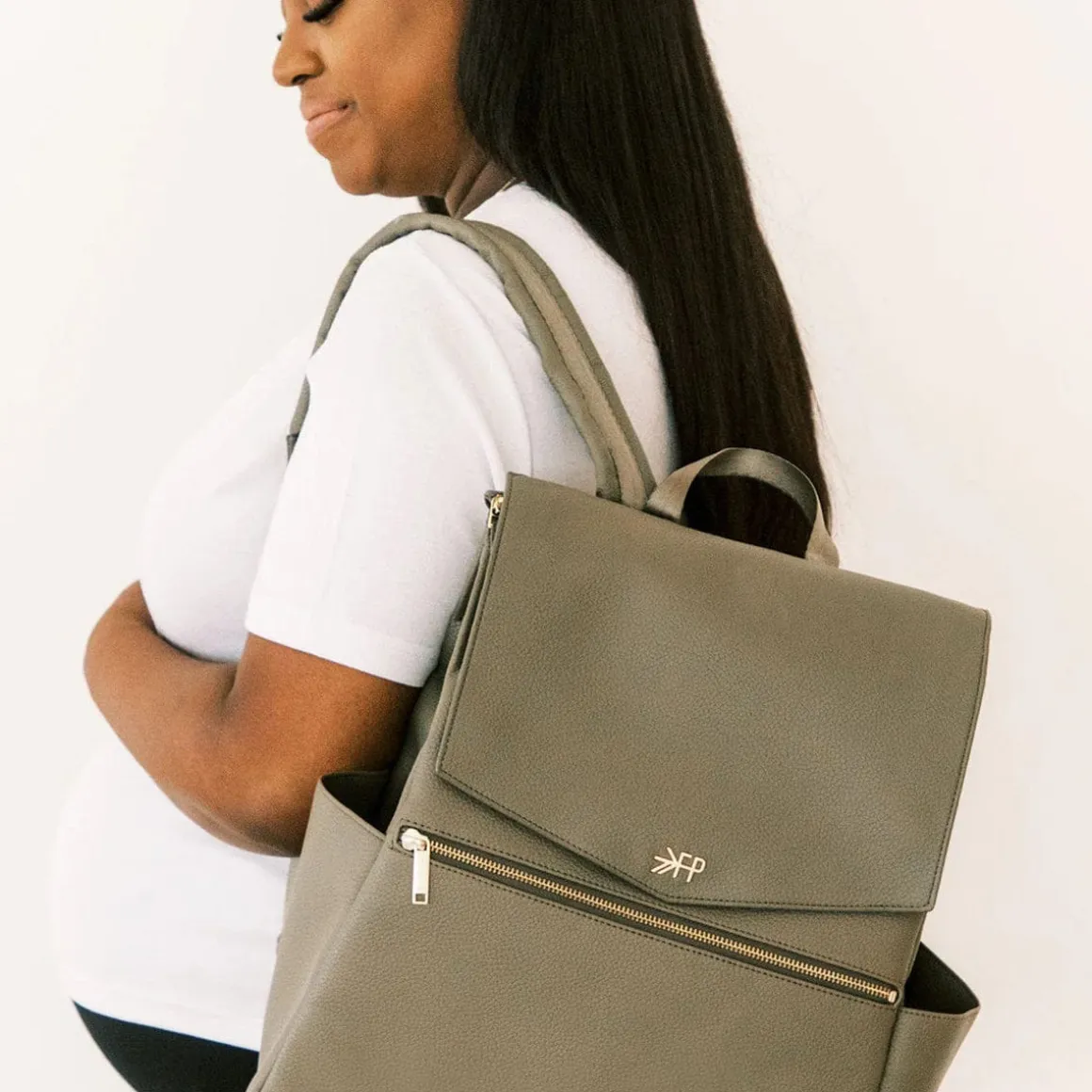 Freshly Picked Classic Diaper Bag II - Sage