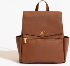 Freshly Picked Mini Classic Diaper Bag II - Cognac