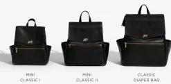 Freshly Picked Mini Classic Diaper Bag II - Ebony