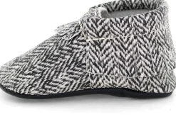 Freshly Picked Moccasins, Size 1 - Herringbone
