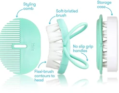 Fridababy Baby Head-Hugging Hairbrush + Styling Comb Set