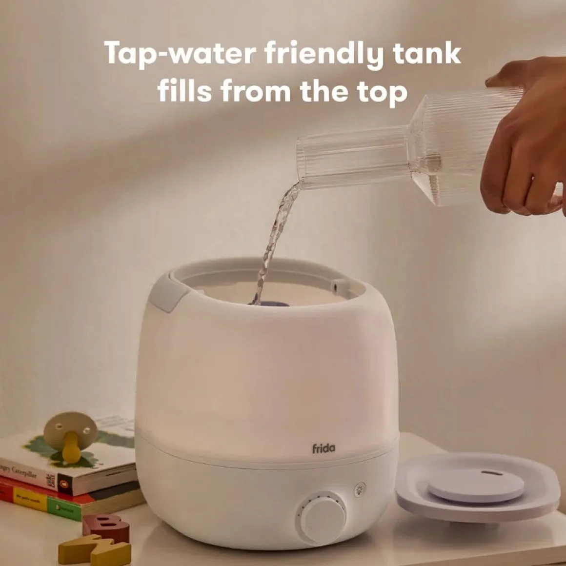 FridaBaby BreatheFrida 3-in-1 Humidifier, Diffuser + Nightlight