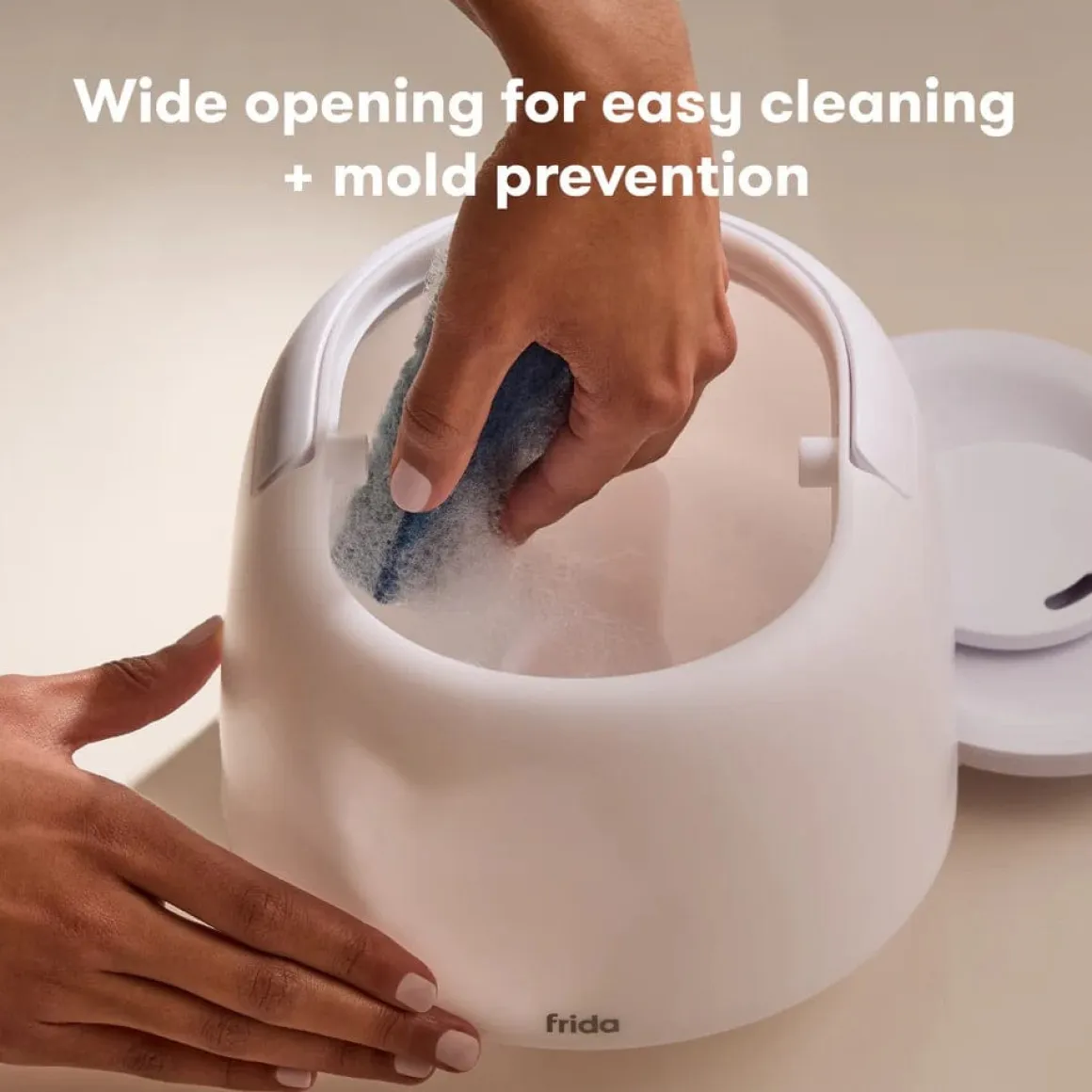 FridaBaby BreatheFrida 3-in-1 Humidifier, Diffuser + Nightlight