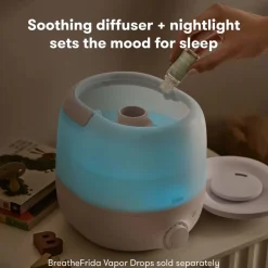 FridaBaby BreatheFrida 3-in-1 Humidifier, Diffuser + Nightlight