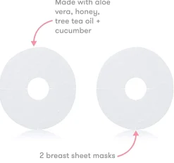 FridaBaby Frida Mom Breast Mask for Hydration