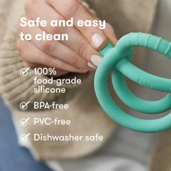 FridaBaby Get-A-Grip Teether - Teal