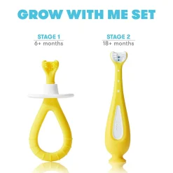 FridaBaby Grow-with-Me Training Toothbrush Set