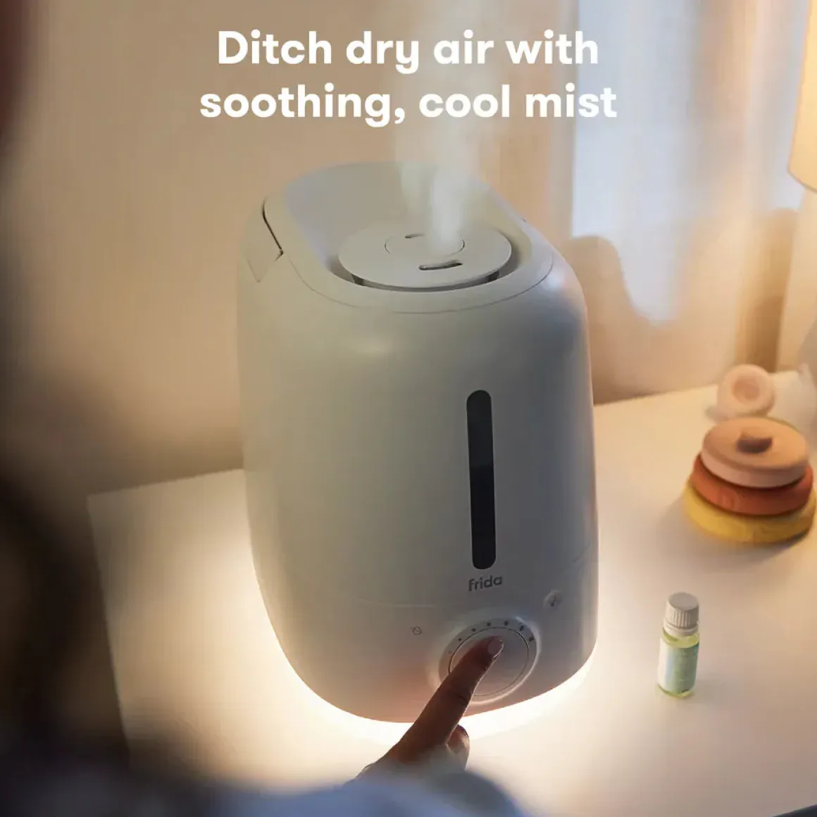 FridaBaby 3-in-1 Humidifier XL + Diffuser + Nightlight