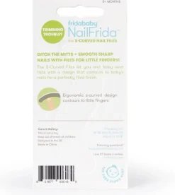 FridaBaby NailFrida S-Curved Nail Files - 5 Pack