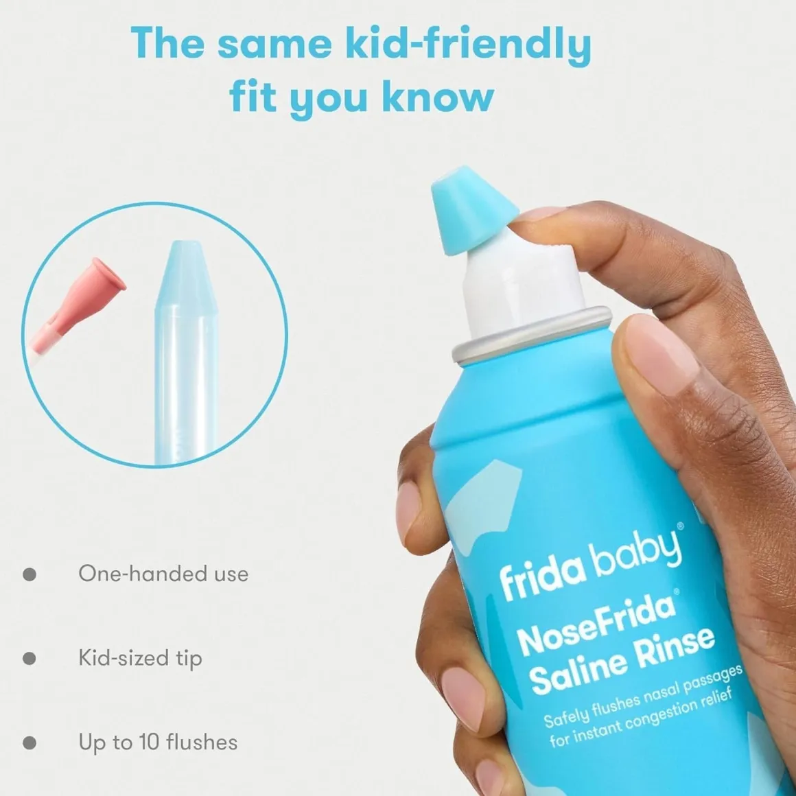 FridaBaby NoseFrida Saline Rinse