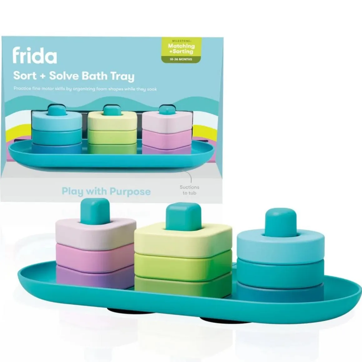 FridaBaby Sort + Solve Bath Puzzle