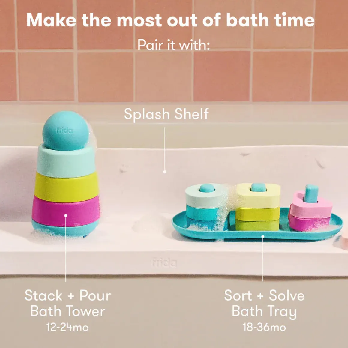 FridaBaby Sort + Solve Bath Puzzle