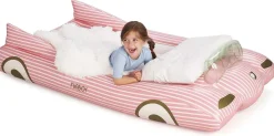 FUNBOY Kids Sleepover Air Mattress - Pink Convertible