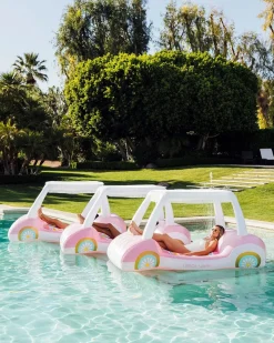 FUNBOY X Malibu Barbie Golf Cart Adult Pool Float