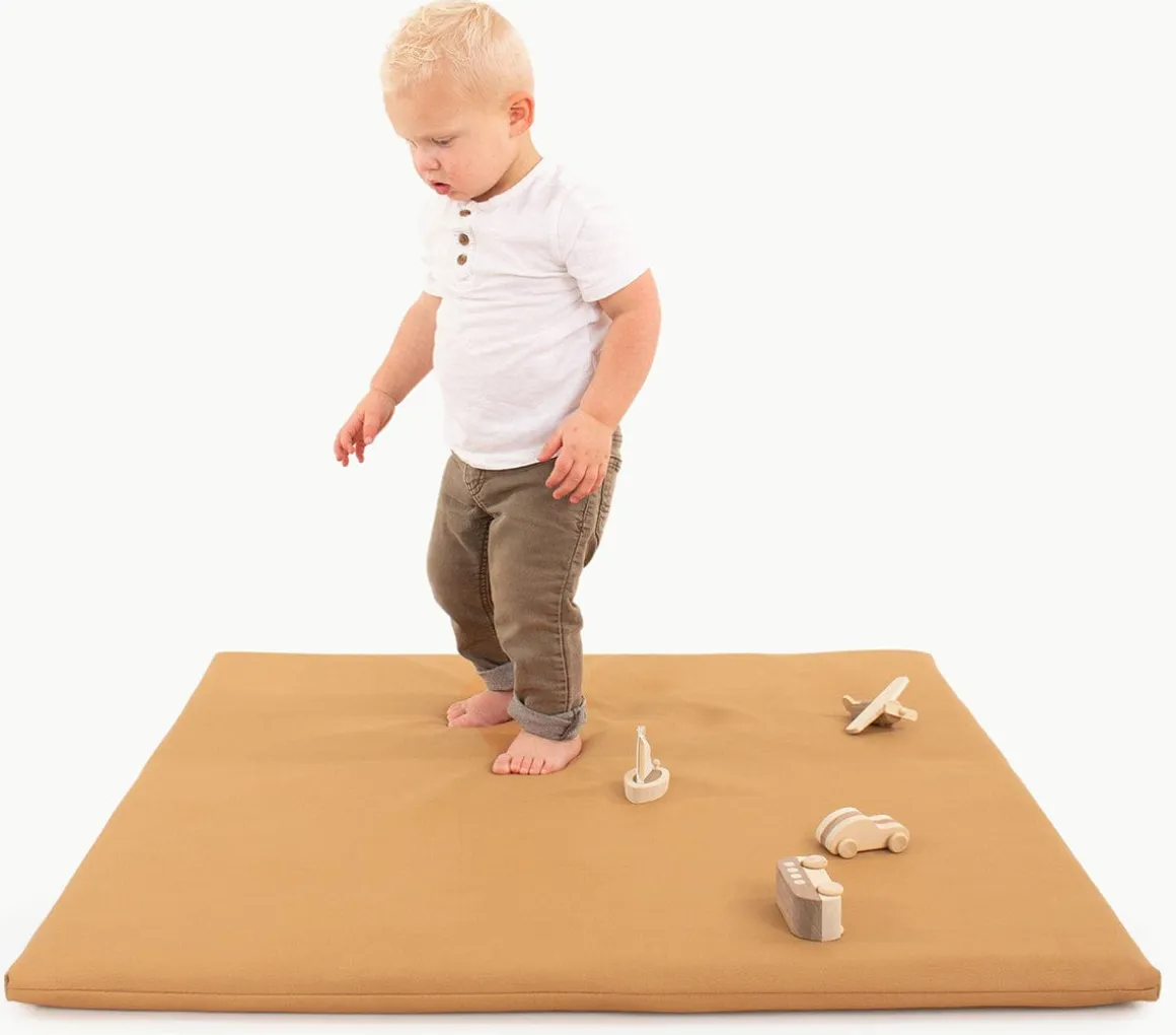 Gathre Padded Play Mat, Mini - Camel Square