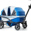 Gladly Family Anthem4 ICS All-Terrain (4 Seater) Stroller Wagon -Electric Silver