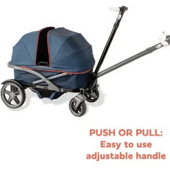 Gladly Family AnthemZ All-Terrain (2 Seater) Stroller Wagon - Wild Berry