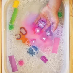 Glo Pals Light Up Cube Bath Toys - Abby Cadabby