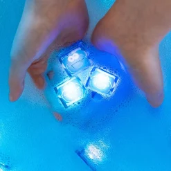Glo Pals Light Up Cube Bath Toys - Cookie Monster