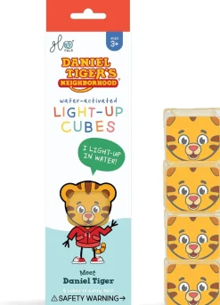 Glo Pals Light Up Cube Bath Toys - Daniel Tiger