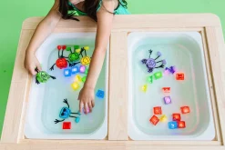 Glo Pals Light Up Cube Bath Toys - Lumi (Purple)