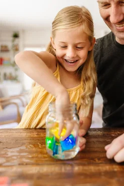 Glo Pals Light Up Cube Bath Toys - Pippa (Green)