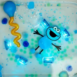 Glo Pals Light Up Sensory Bath Toy - Cookie Monster