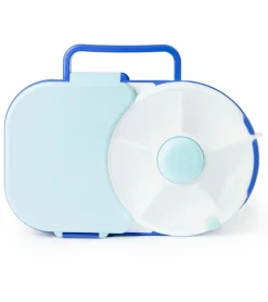 GoBe Kids Lunchbox with Snack Spinner - Blueberry Blue