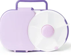 GoBe Kids Lunchbox with Snack Spinner - Grape Purple
