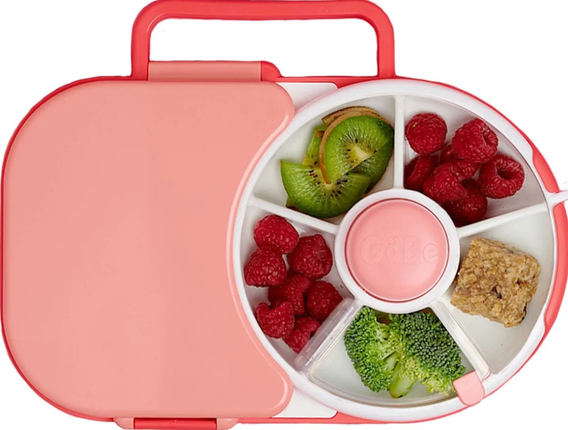 GoBe Kids Lunchbox with Snack Spinner - Grape Purple