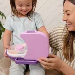 GoBe Kids Lunchbox with Snack Spinner - Grape Purple