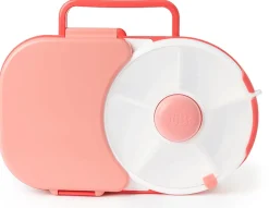 GoBe Kids Lunchbox with Snack Spinner - Watermelon Pink