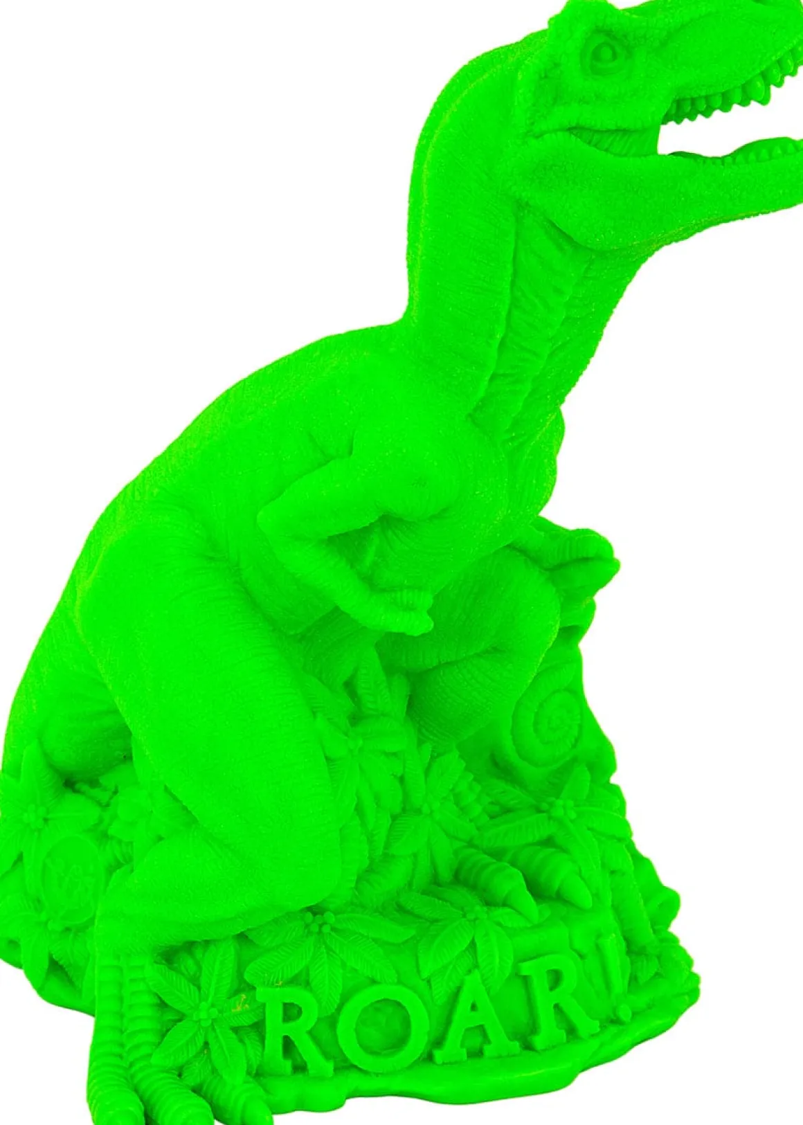 Goodnight Light Dino Lamp - Neon Green