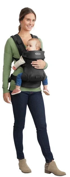 Graco Cradle Me 4-in-1 Baby Carrier - Onyx Black