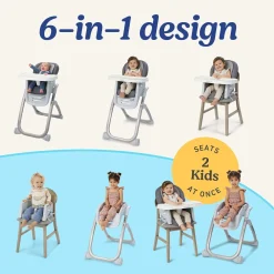 Graco DuoDiner DLX 6-in-1 High Chair - Splatter Art