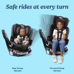 Graco EasyTurn 360 2-in-1 Rotating Convertible Car Seat - Cyran