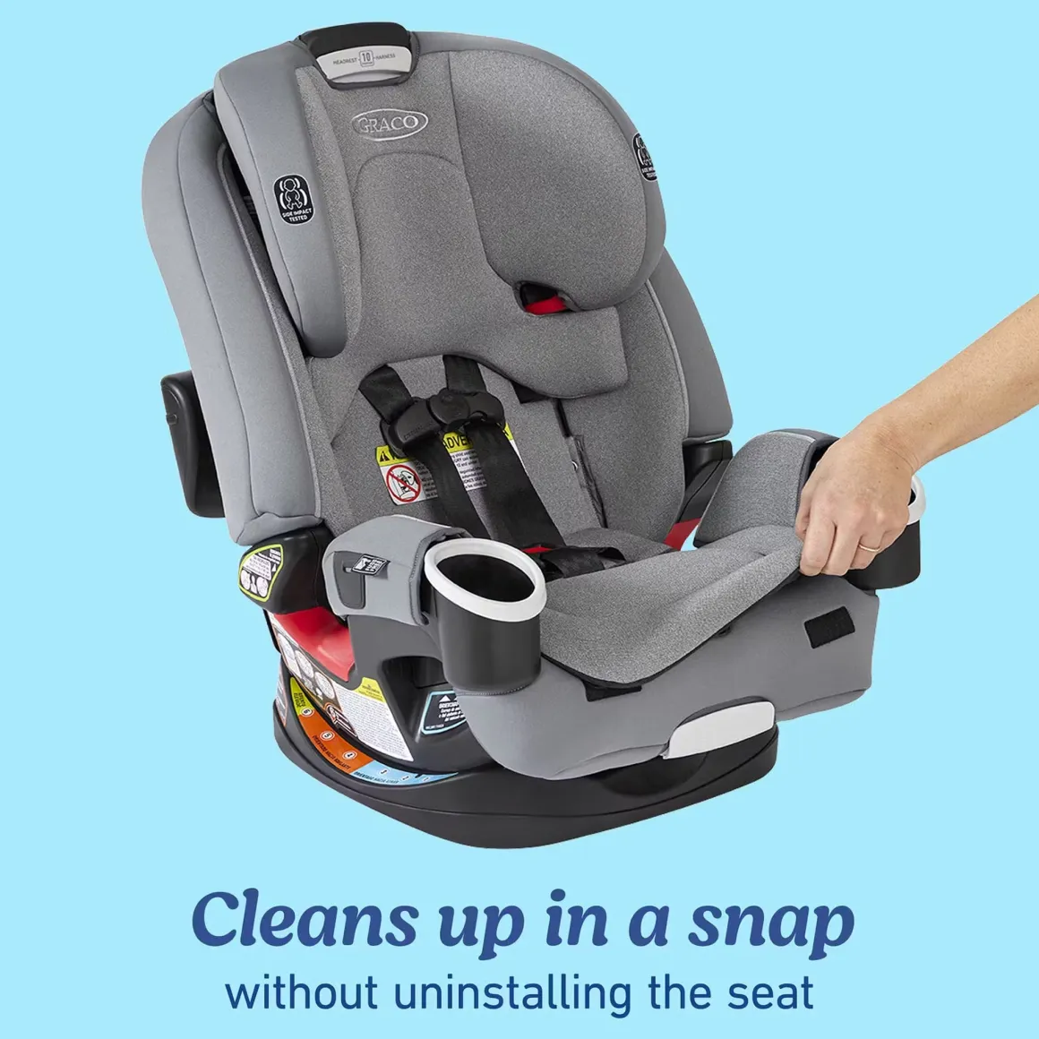 Graco 4Ever DLX 4-in-1 All-in-One Convertible Car Seat - Charlie