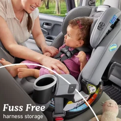 Graco 4Ever DLX 4-in-1 All-in-One Convertible Car Seat - Charlie