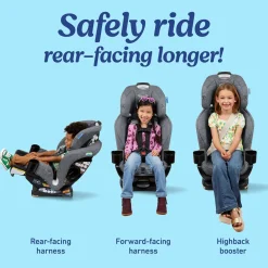 Graco Extend2Fit 3-in-1 All-in-One Convertible Car Seat - Ashten