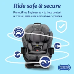Graco Extend2Fit 3-in-1 All-in-One Convertible Car Seat - Cullen