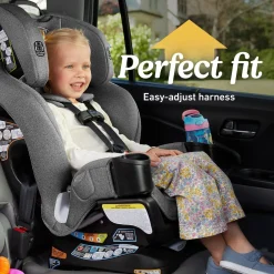 Graco Extend2Fit 3-in-1 All-in-One Convertible Car Seat - Cullen