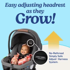 Graco GoMax Infant Car Seat with Insta-Install Rigid LATCH - Orchid Haze