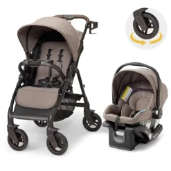 Graco Merge + SnugRide Lite DLX Travel System - Sable