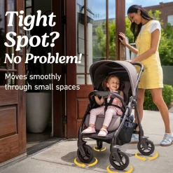 Graco Merge + SnugRide Lite DLX Travel System - Sable