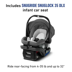 Graco Modes 3 Lite Platinum Travel System - Wit
