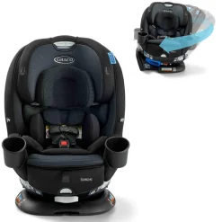 Graco OPEN BOX Turn2Me 3-in-1 Rotating Convertible Car Seat - Cambridge