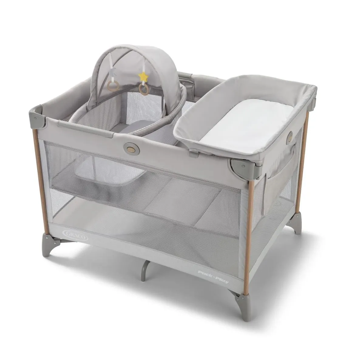 Graco Pack 'n Play Care Suite Bassinet Lux Playard - Sky